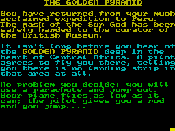 Golden Pyramid, The (1991)(Zenobi Software)